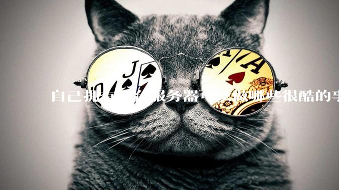 自己拥有一台服务器可以做哪些很酷的事情？